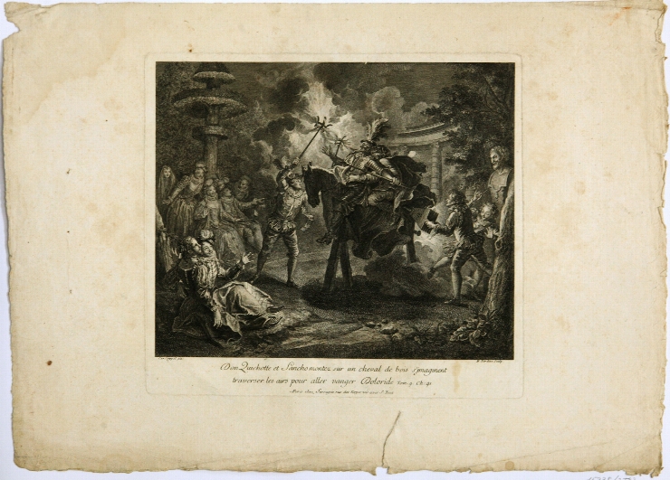 Ilustrație la romanul ”Don Quijote”