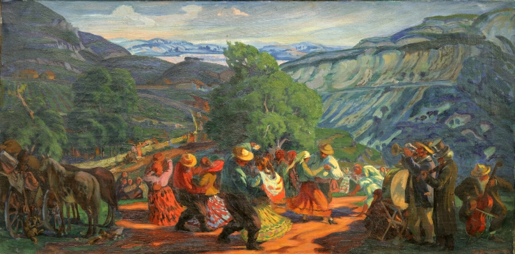 Sărbătoare. Horă
