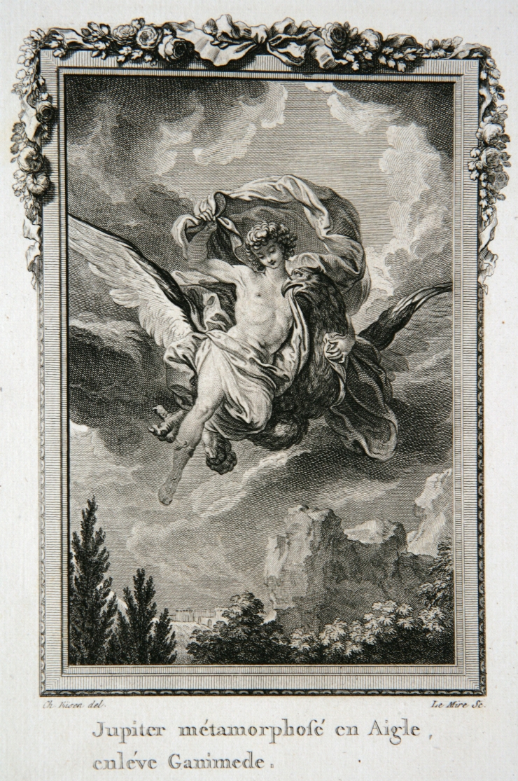 Jupiter transformat în vulture