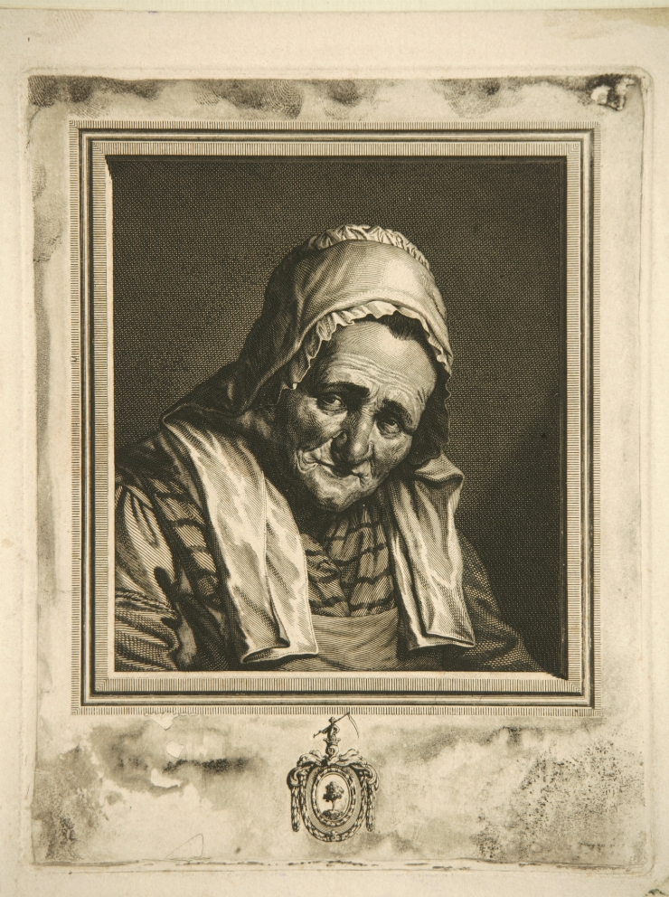 Portret de bătrînă