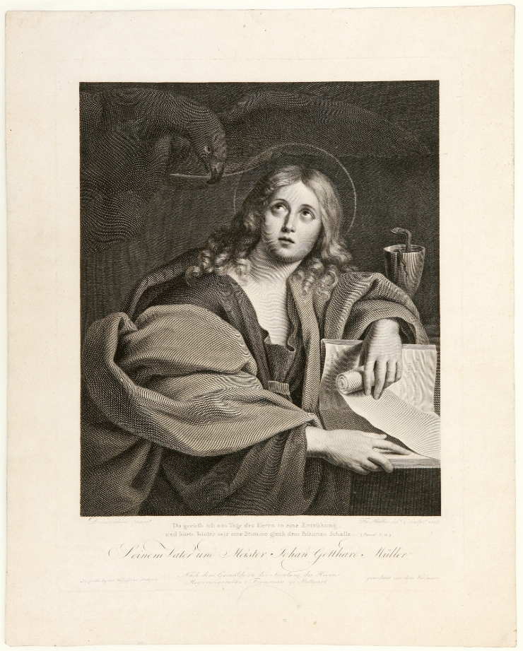 Sfîntul Ioan Evanghelist (după Domenichino)