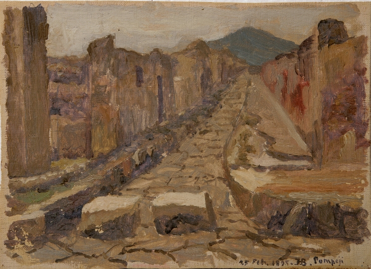 Pompei. Stradă