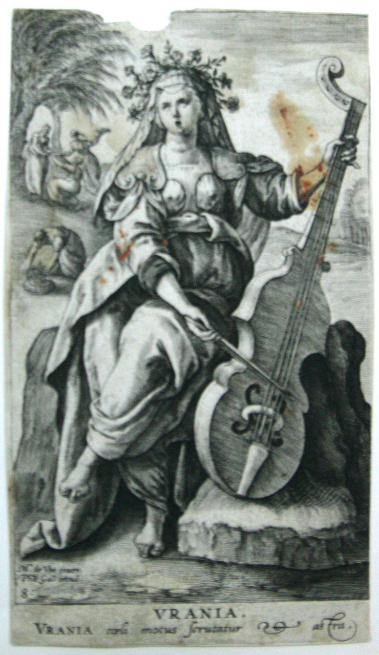 Urania (după originalul lui Martin de Vos)