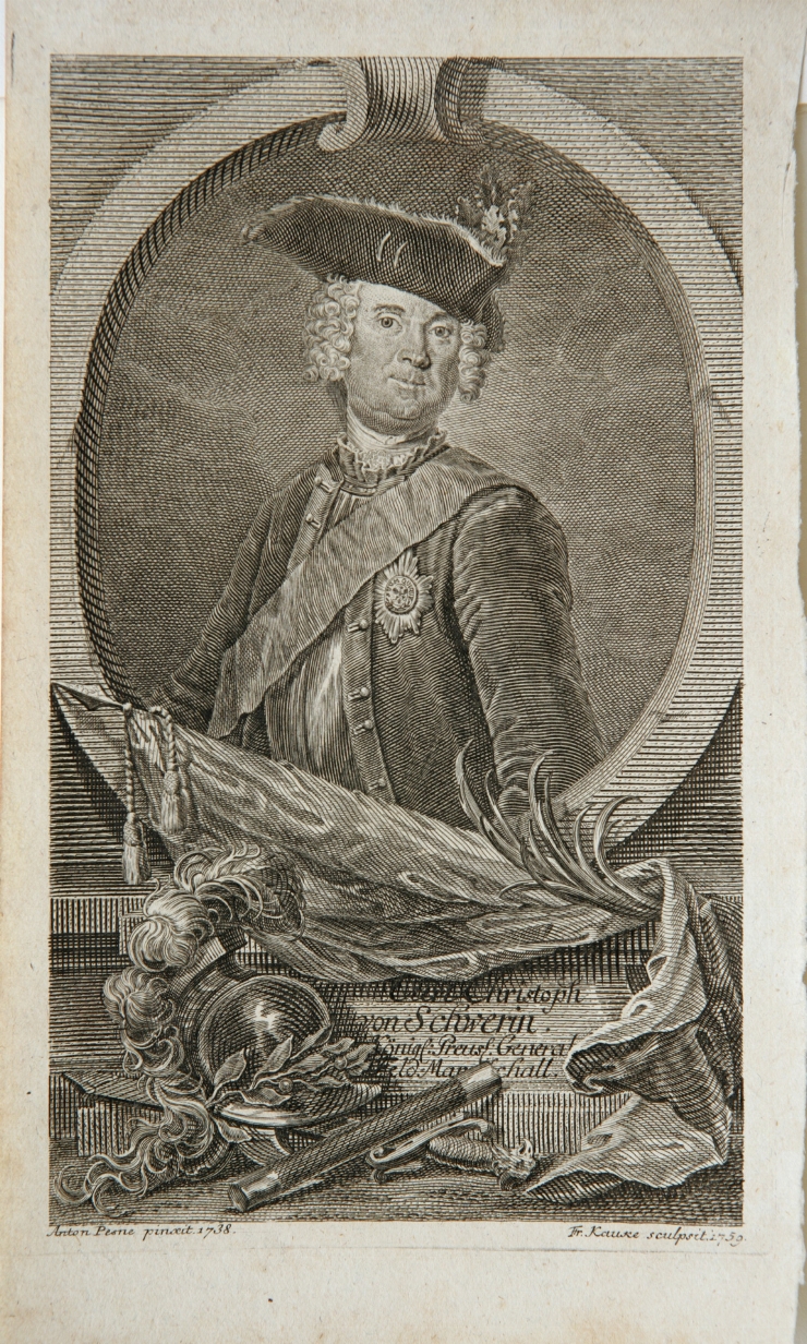 Portretul general-feldmareșalului Karl Christoph von Schwerin