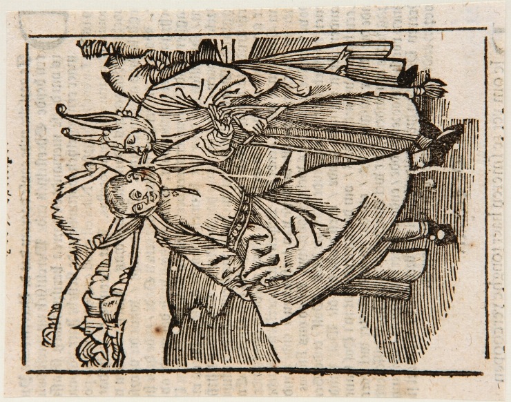 Ilustrație la „Corabia proștilor” de S. Brandt