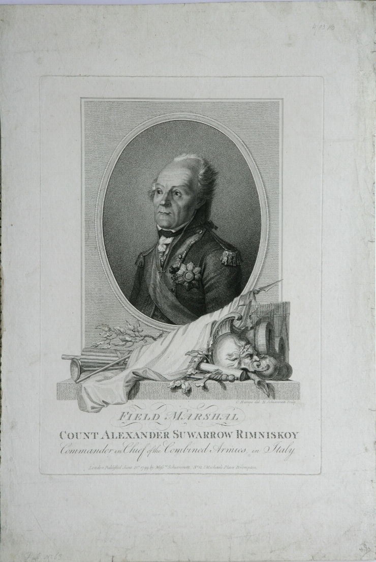 Portretul lui A. Suvorov