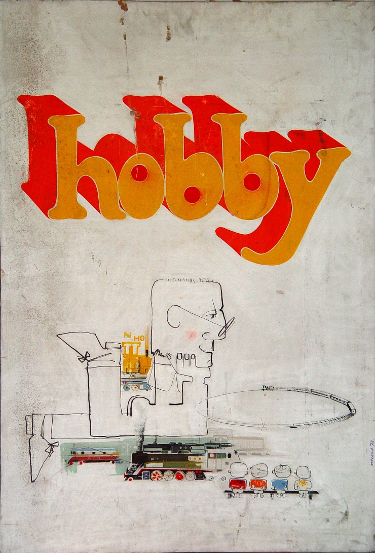 Hobby. Placardă.