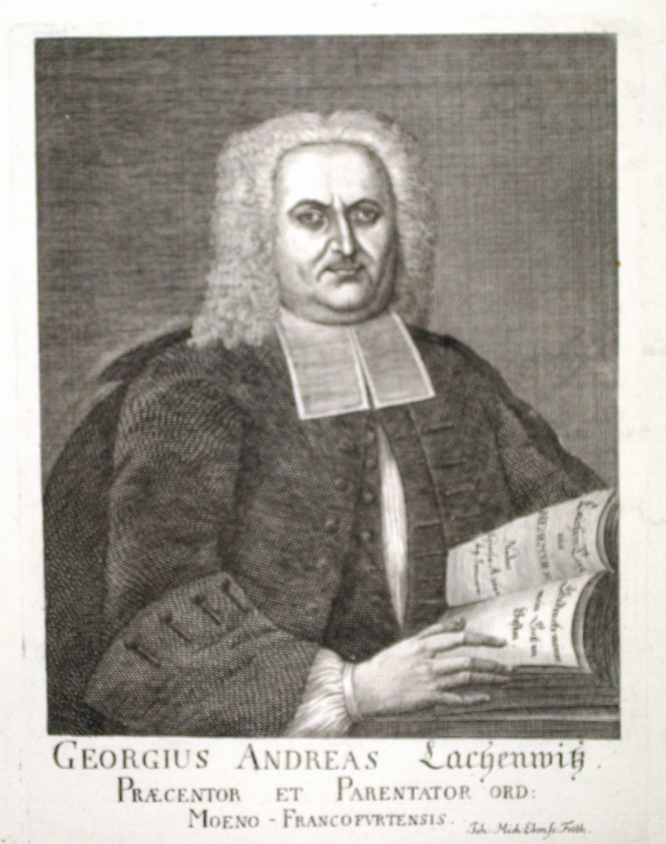 Portretul lui Georg Andreas Lachenwit