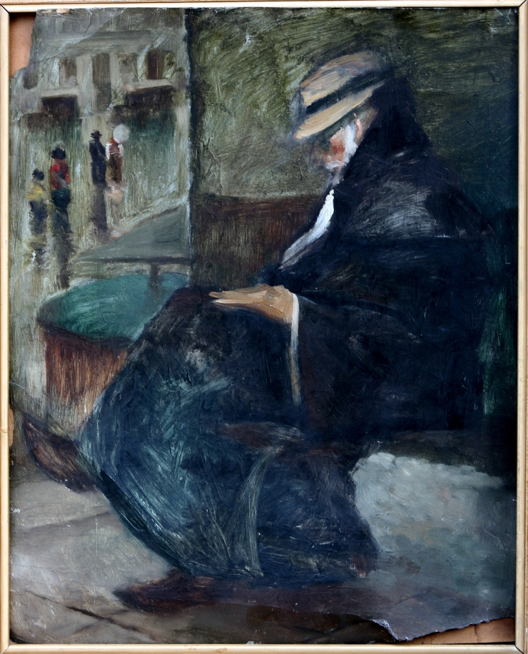 Bătrîn aşezat