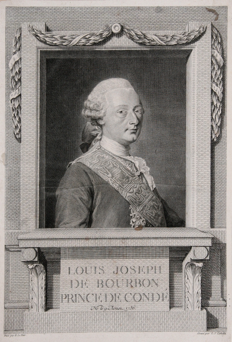 Portretul lui Louis Joseph de Bourbon