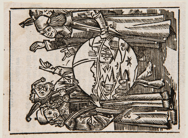 Ilustrație la „Corabia proștilor” de S. Brandt