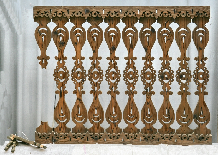 Fragment de gărduţ pentru interior