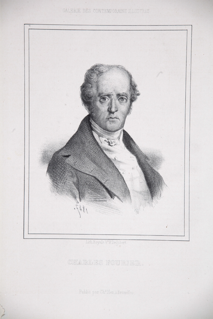 Portretul lui Charles Fourier, 1847