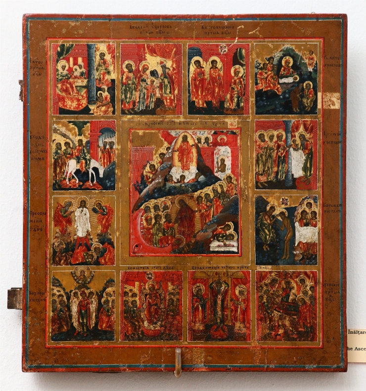 Învierea Domnului încadrată de 12 sărbători