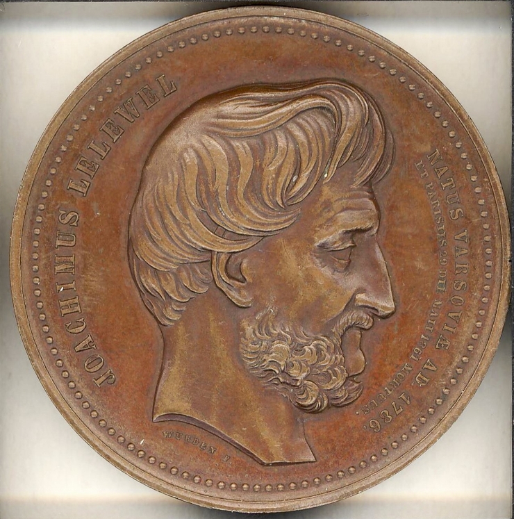 Medalie în memoria lui Lelewel Joachimus, 1859