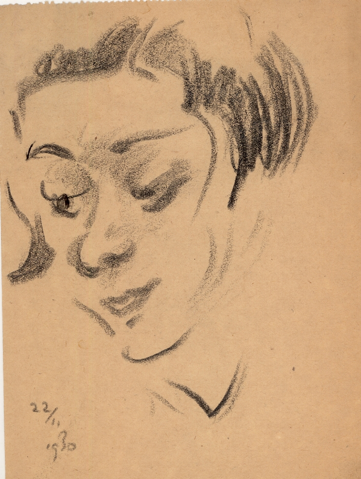 Schiţă (Portret de femeie)