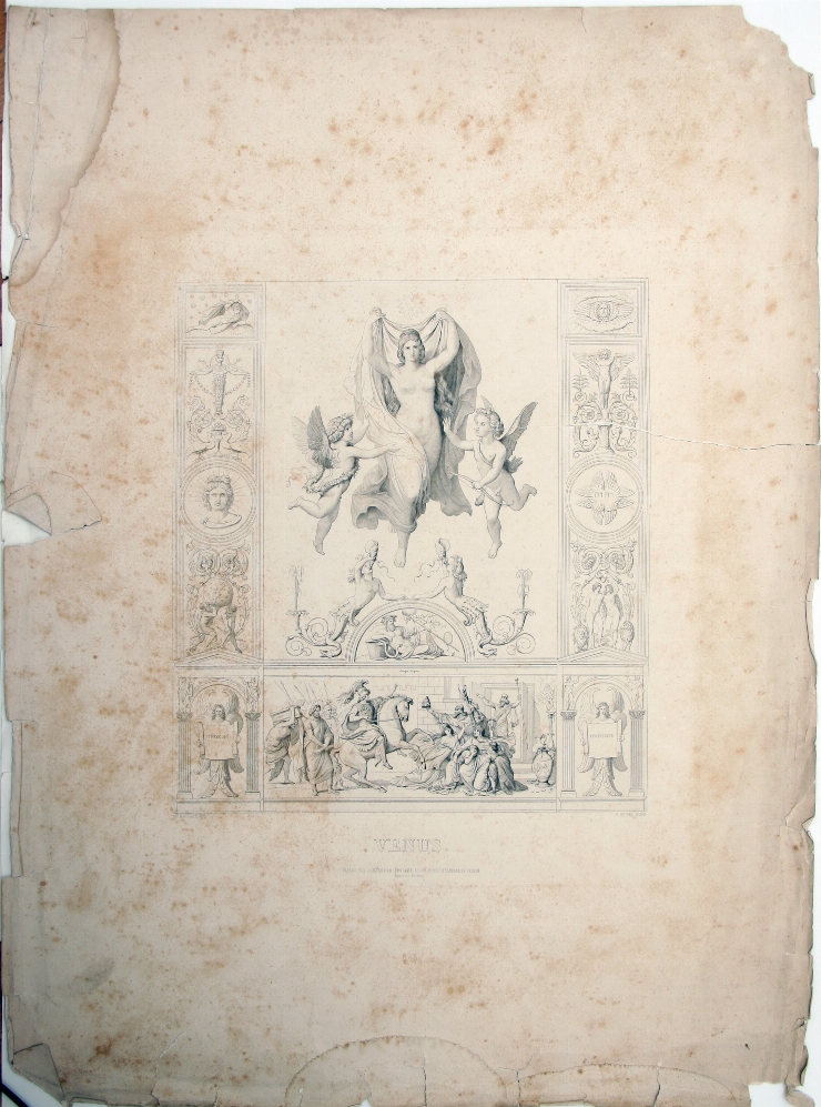 Venus (după originalul lui Wilhelm von Kaulbach (1805-74))