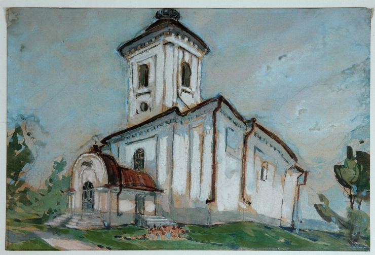 Biserica „Bunavestire”. Din seria „Locurile lui Pușkin”