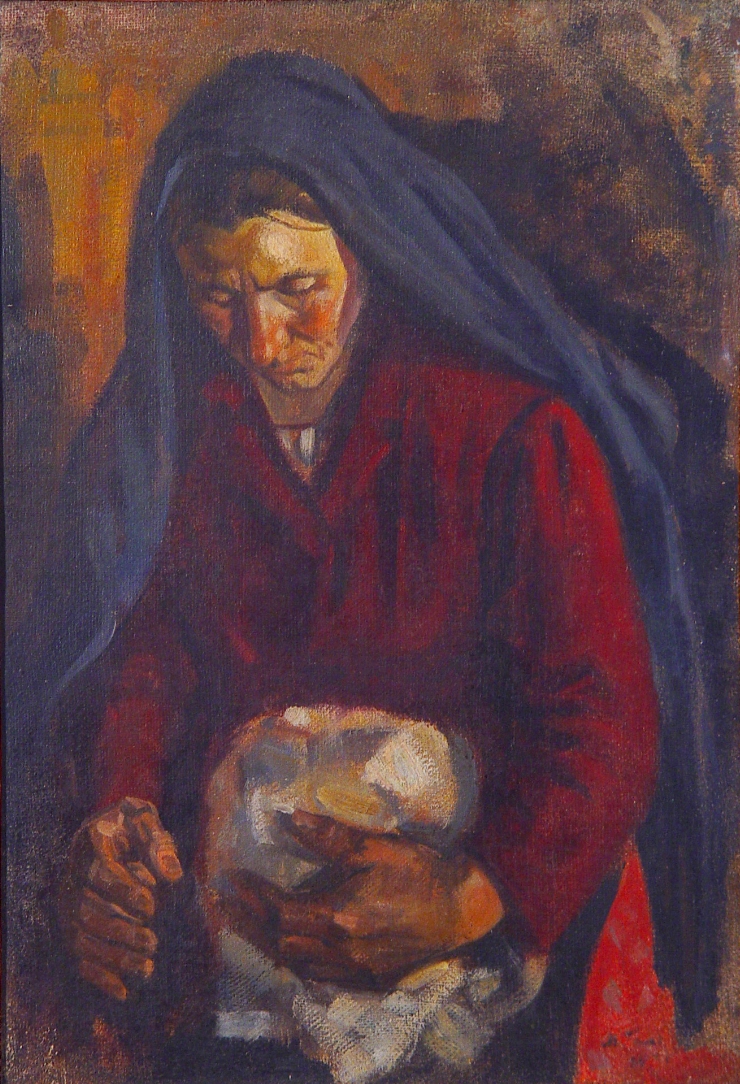 Portret de femeie (Studiu la tabloul 