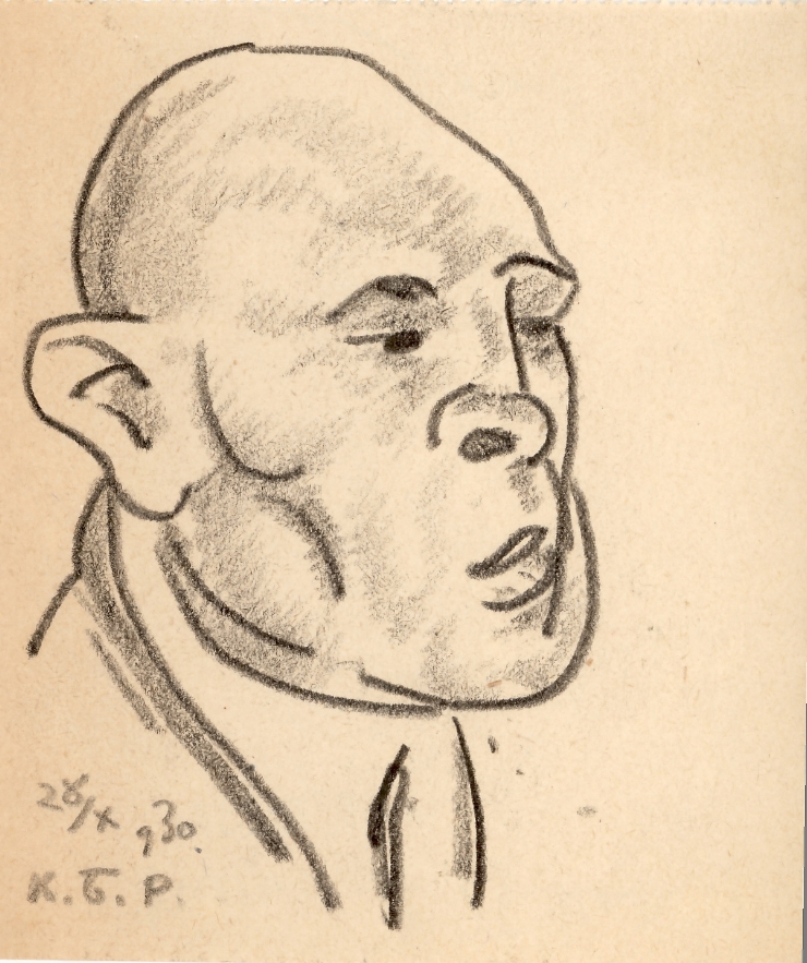 Crochiu (Portret de bărbat)