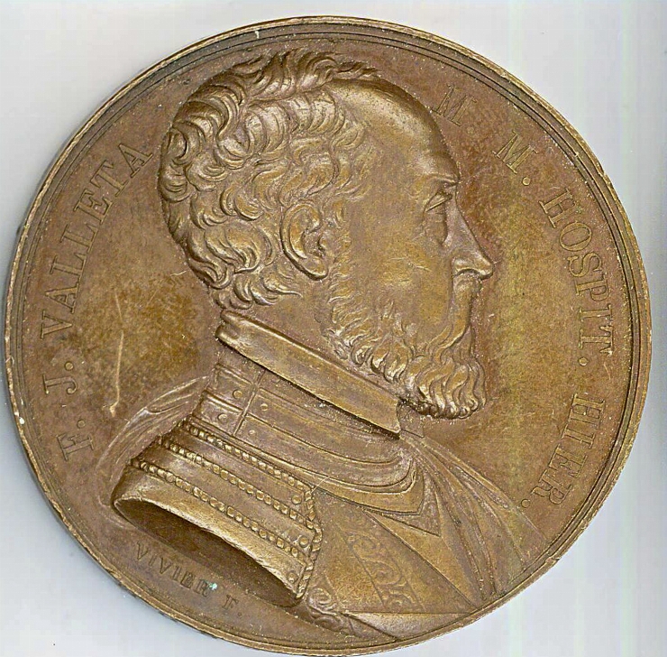 Medalie în cinstea lui Philippe George Valleta
