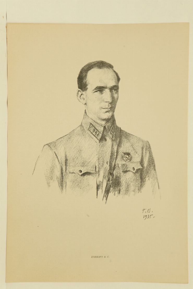 Portretul lui V. Konnert. 1935