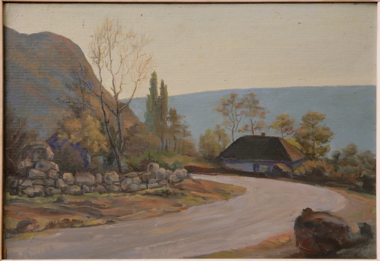 Linişte. La marginea satului Stroeneţ
