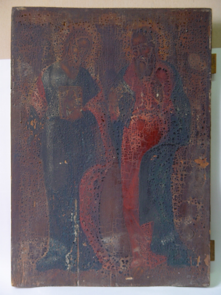 Sfinţii Evanghelişti Luca şi Ioan