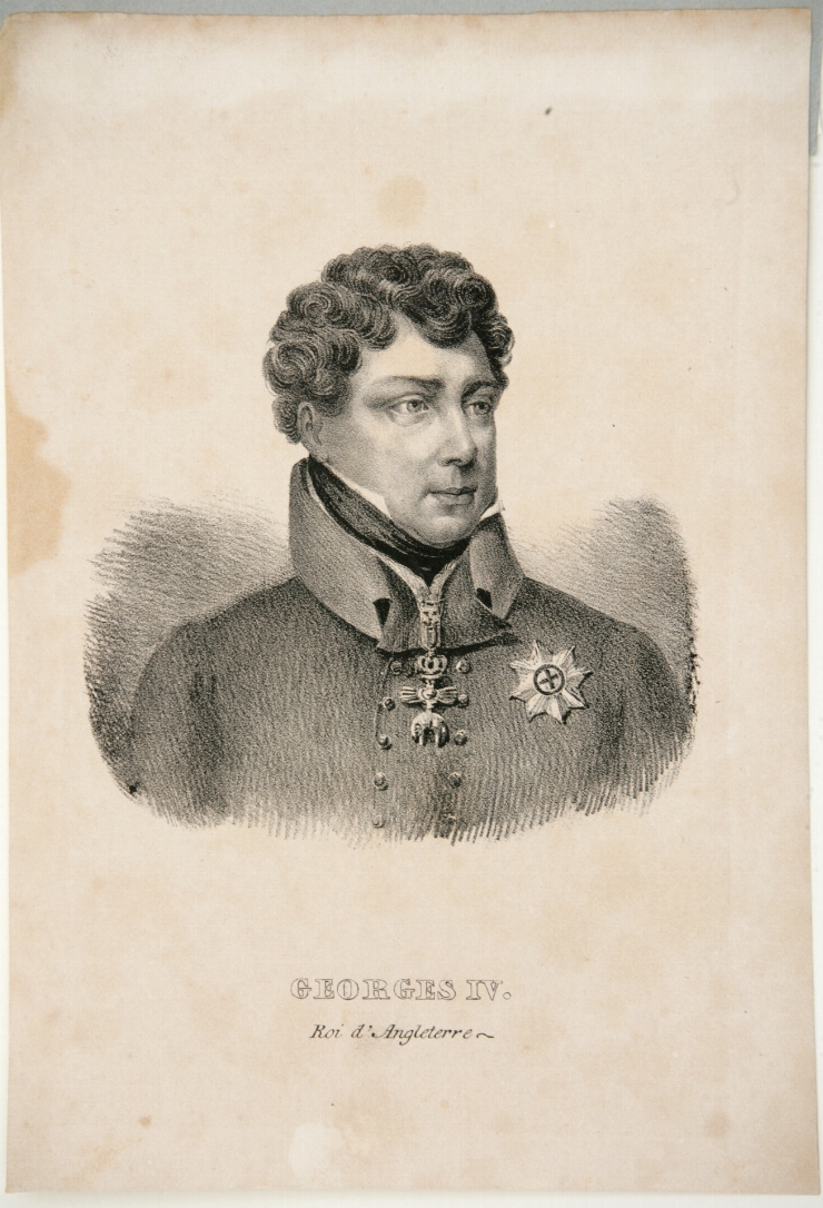 Portretul regelui Angliei George IV