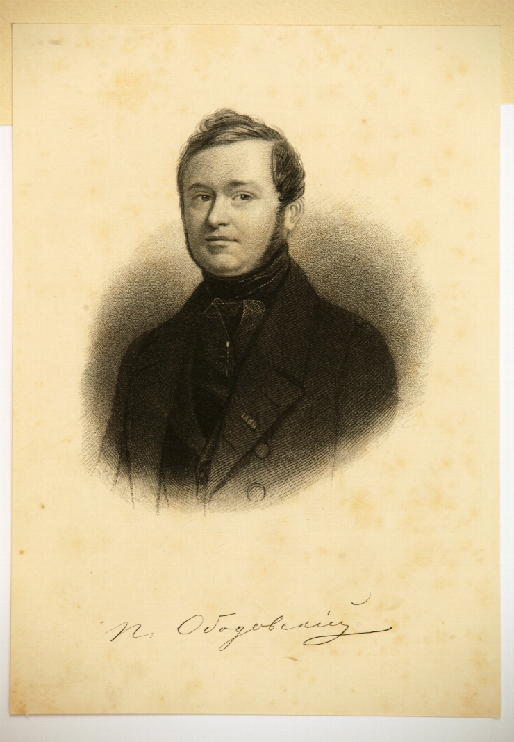 Portretul lui P. Obodovskii
