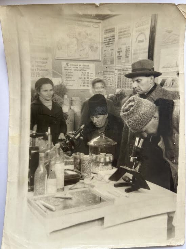 Fotografie cu profesorul Pavlov M.A.