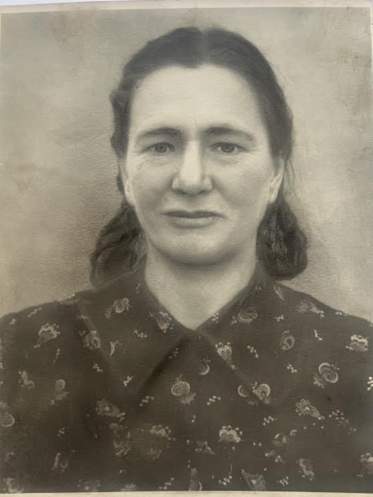 Fotografia colhozniței Zdorovo Feodosia Anton