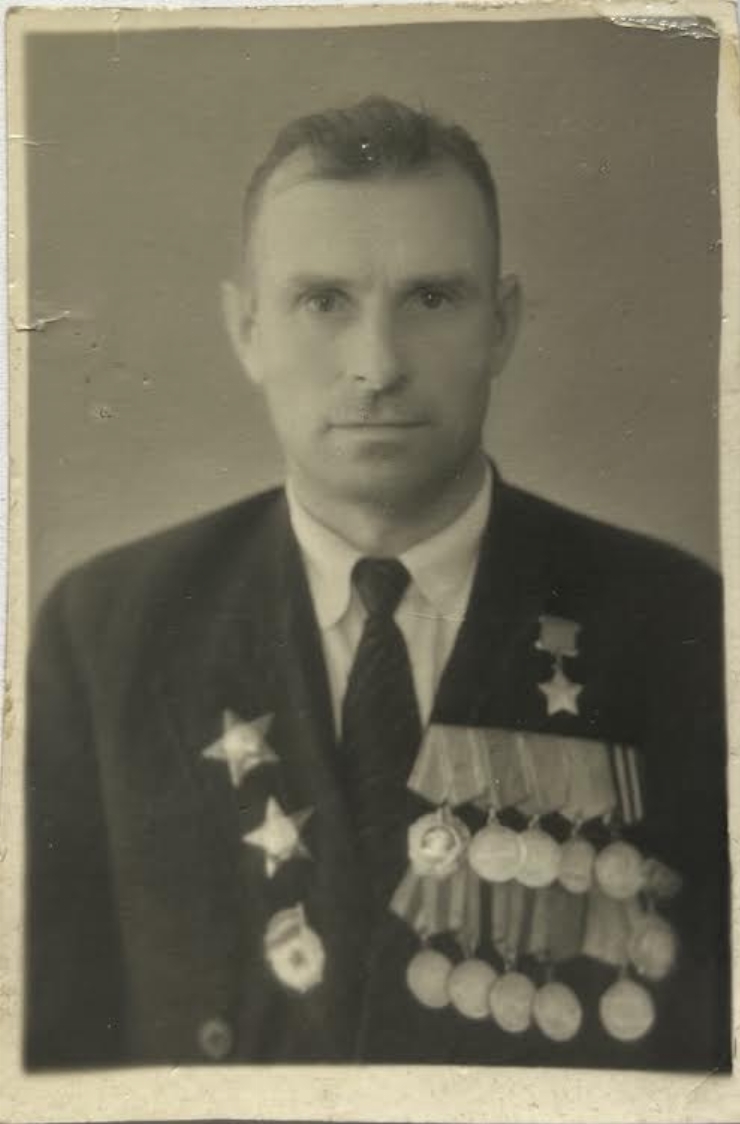 Fotografie lui Netesov, în participarea la cucerirea Nistrului