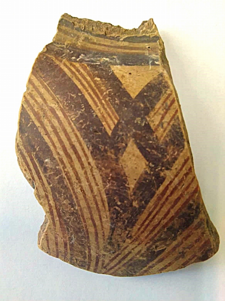 Fragment de vas cu corpul sferic