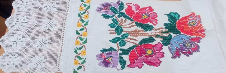 Prosop „Buchetul de bujori”