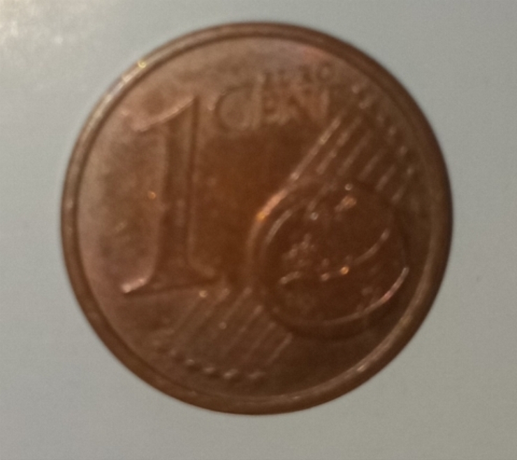 Monedă 1 euro cent