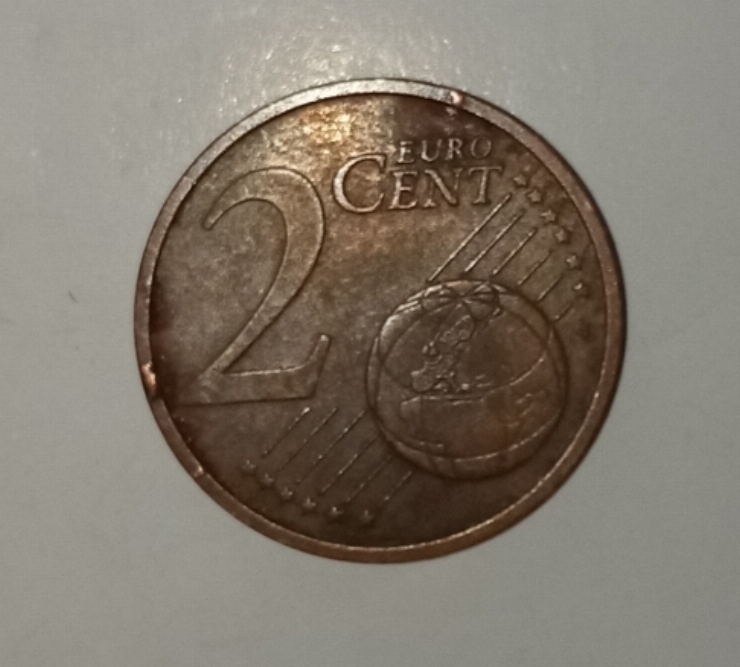 Monedă 2 euro cent