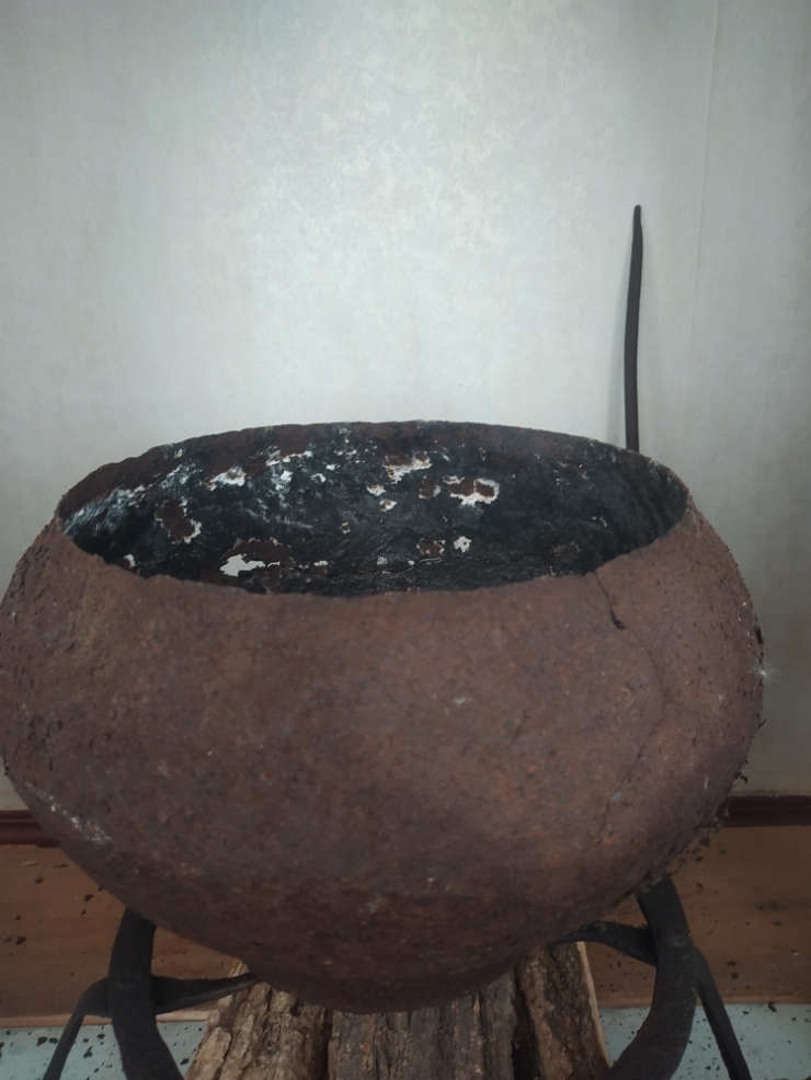 Чугун круглый под ухват