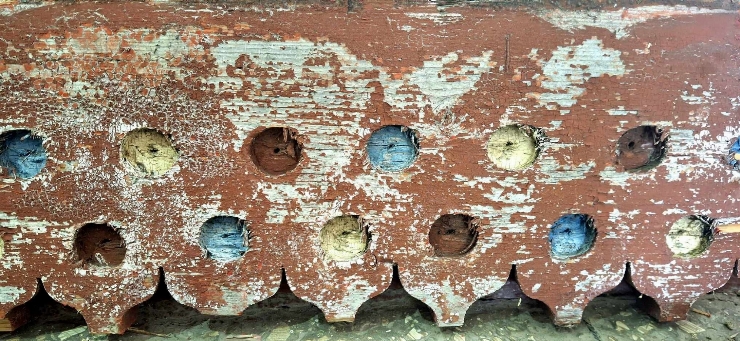 Horboțică-element decorativ arhitectural de la casă