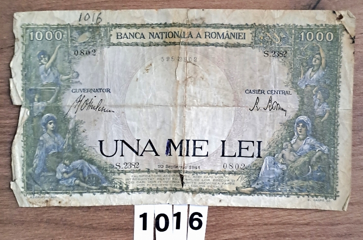 Bancnotă  1000 lei  românești