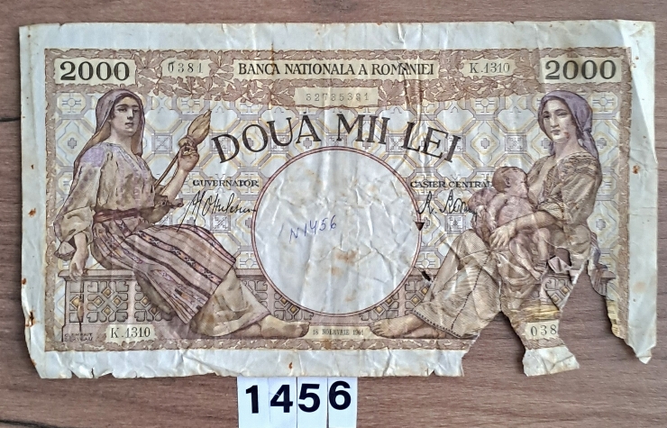 Bancnotă  2000 lei  românești