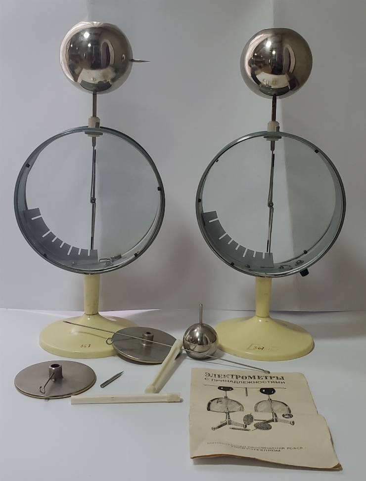 Set de electrometru cu accesorii 
