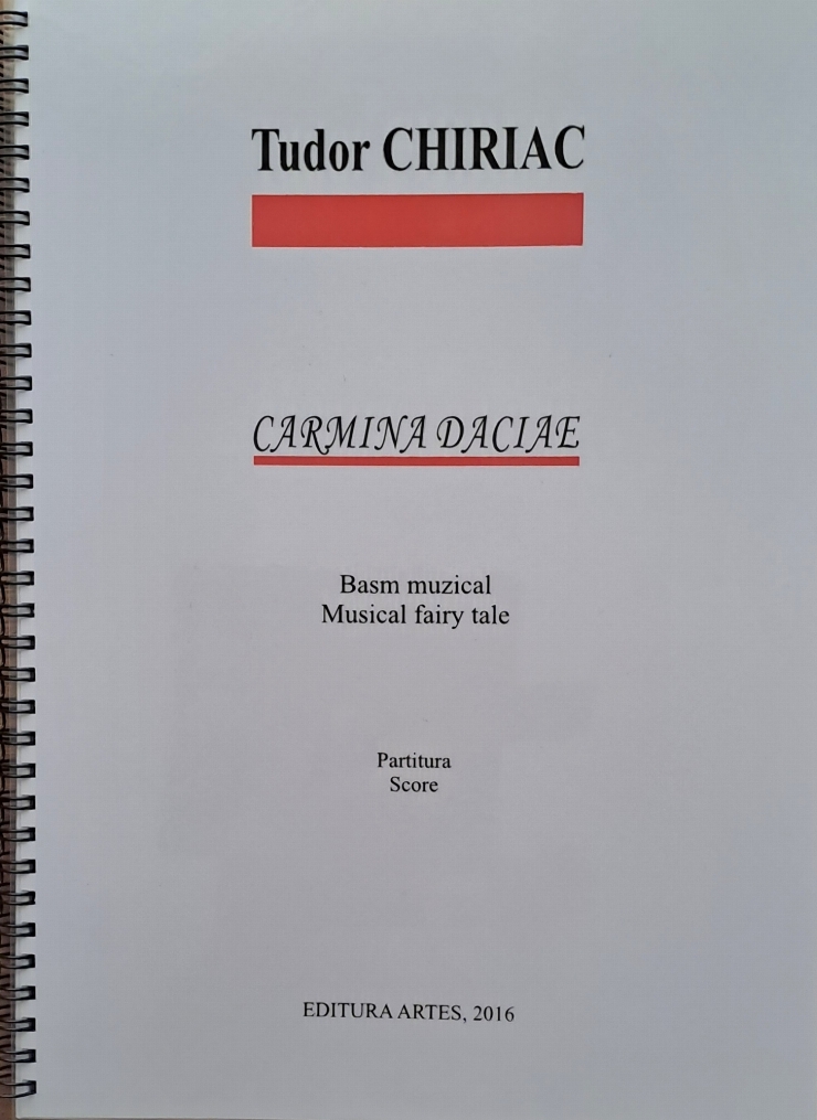 Basm  muzical  ,, CARMINA  DACIAE ''