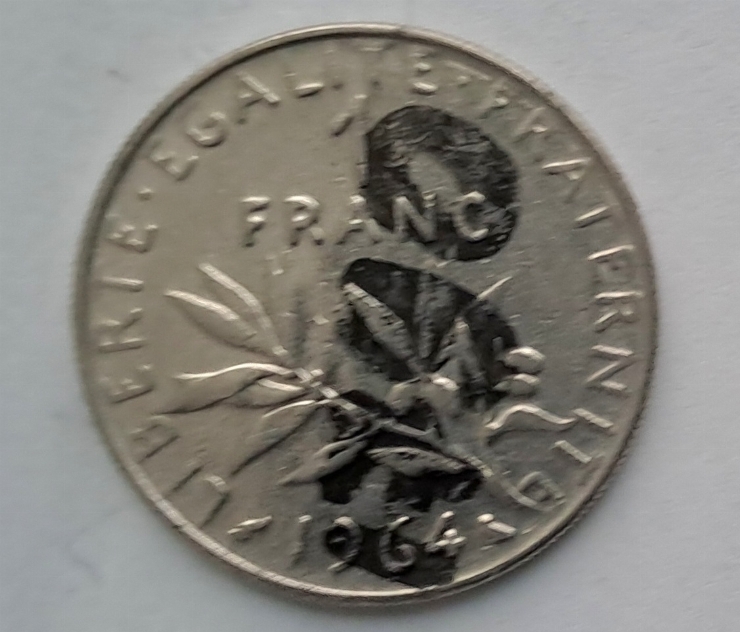 Monedă  1  FRANC