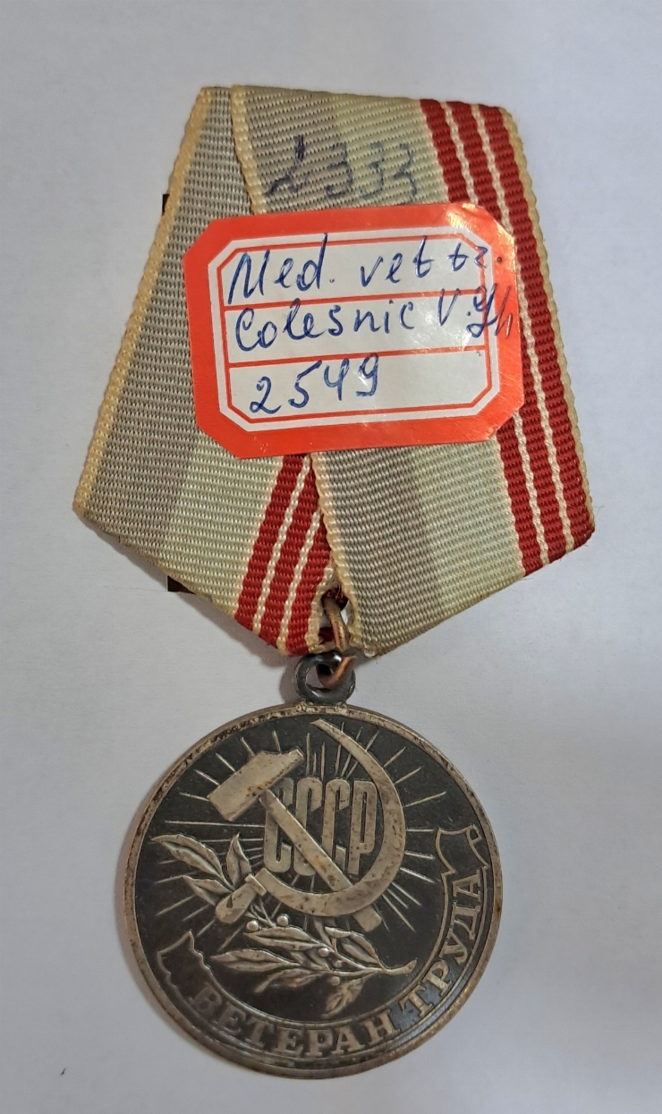 Medalie  * VETERAN AL MUNCII *