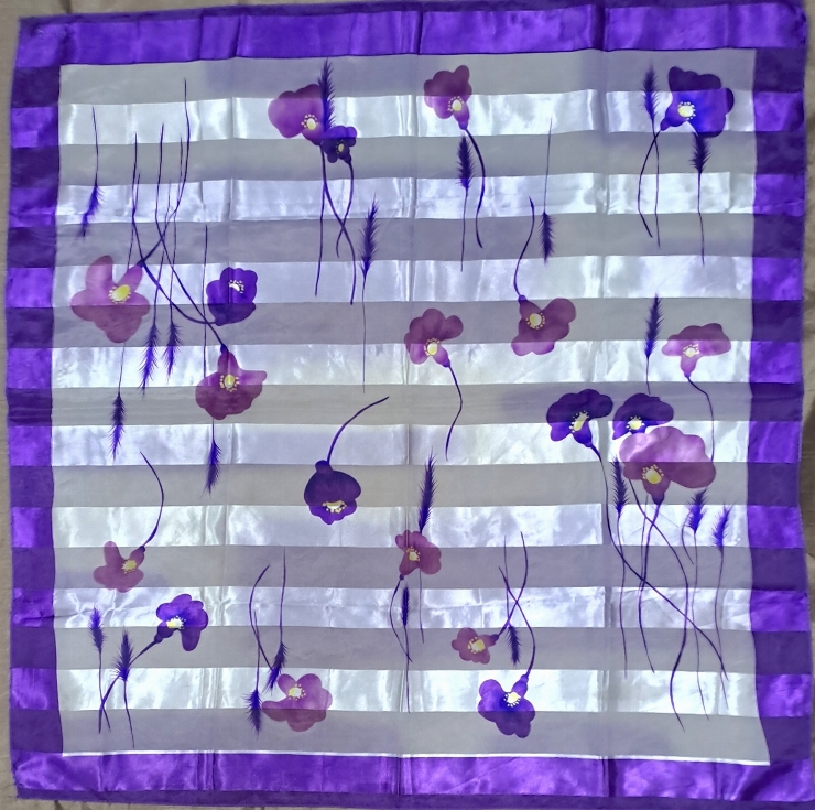 Basma  cu decor floral