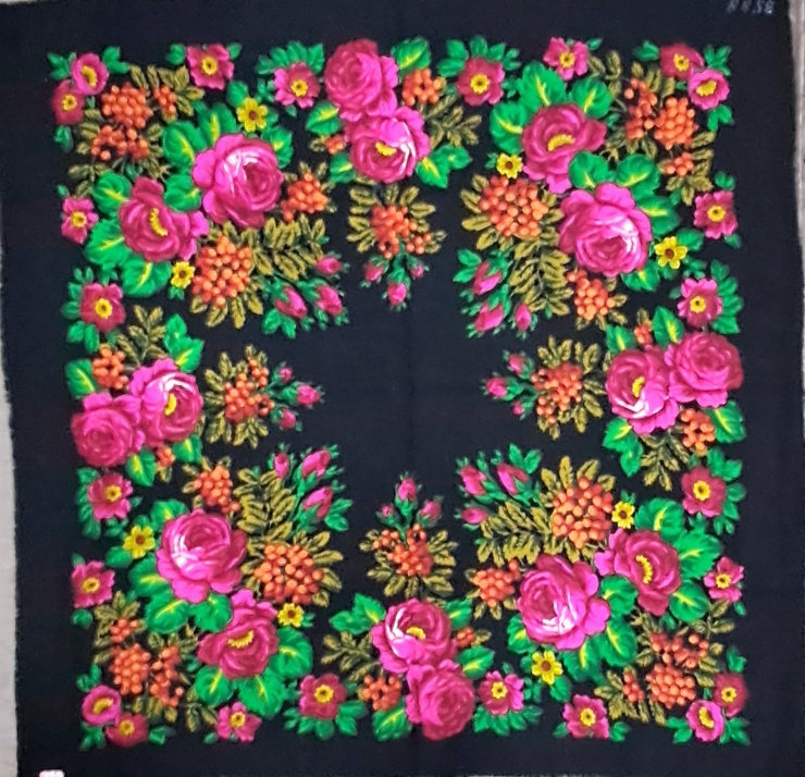 Basma  cu decor floral