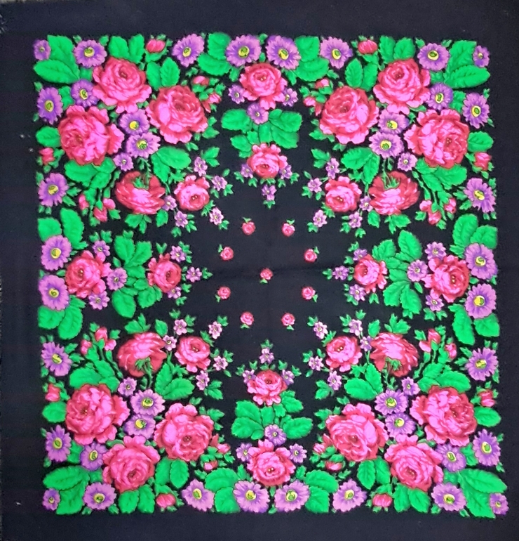 Basma  cu decor floral