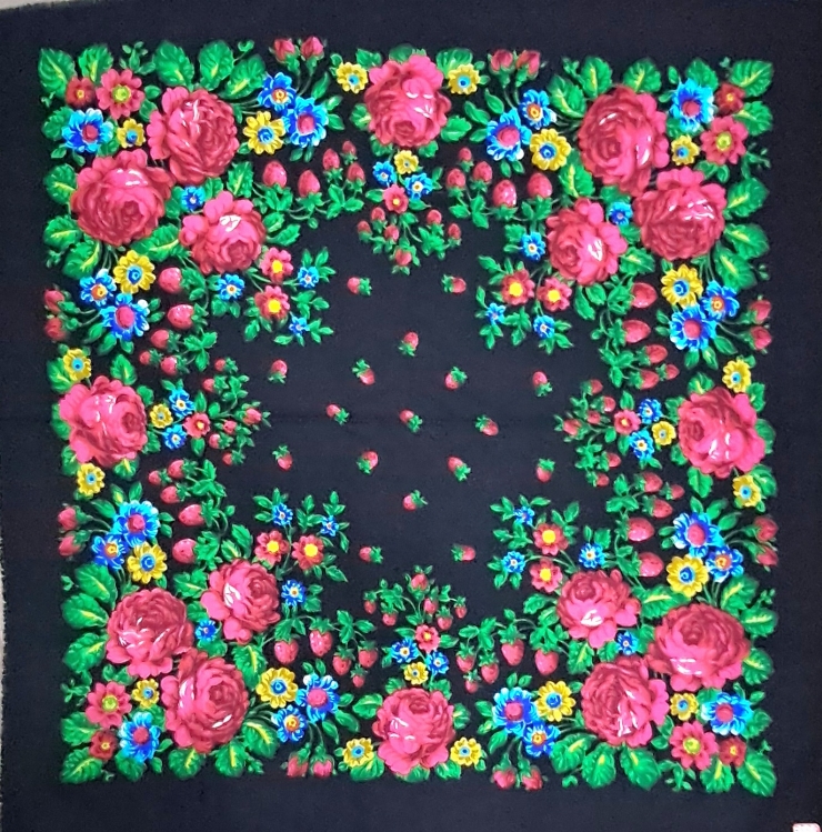 Basma  cu decor floral