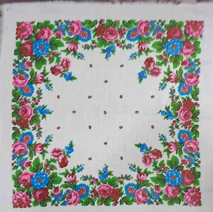 Basma  cu decor floral